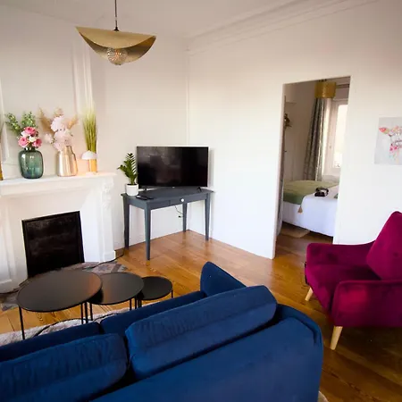 Le Chic Haussmann - 3 Min Naval Group & Local A Velos, Intendance Luxury Host Apartmán Cherbourg-en-Cotentin